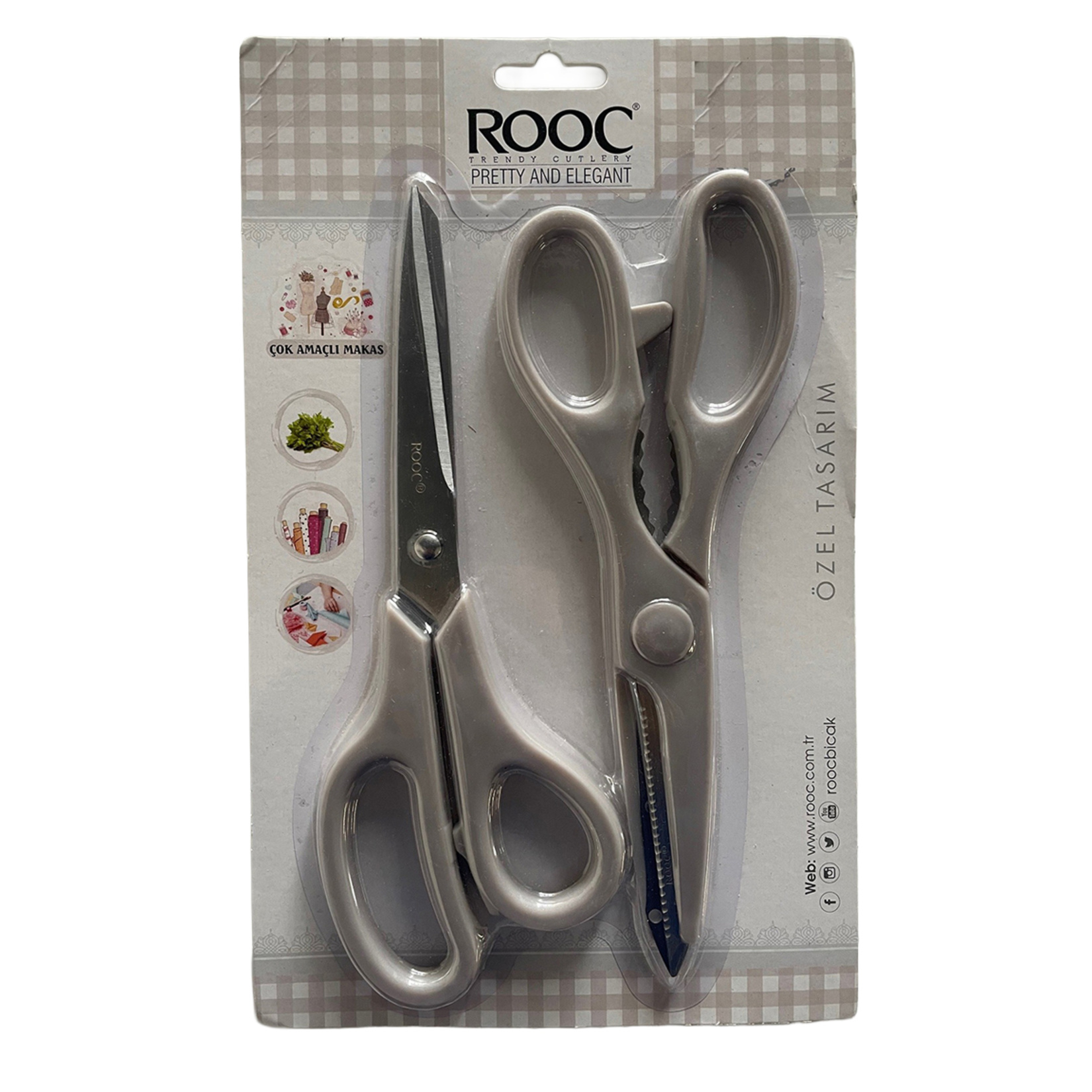 Rooc 2'li Makas Seti - Görsel 1