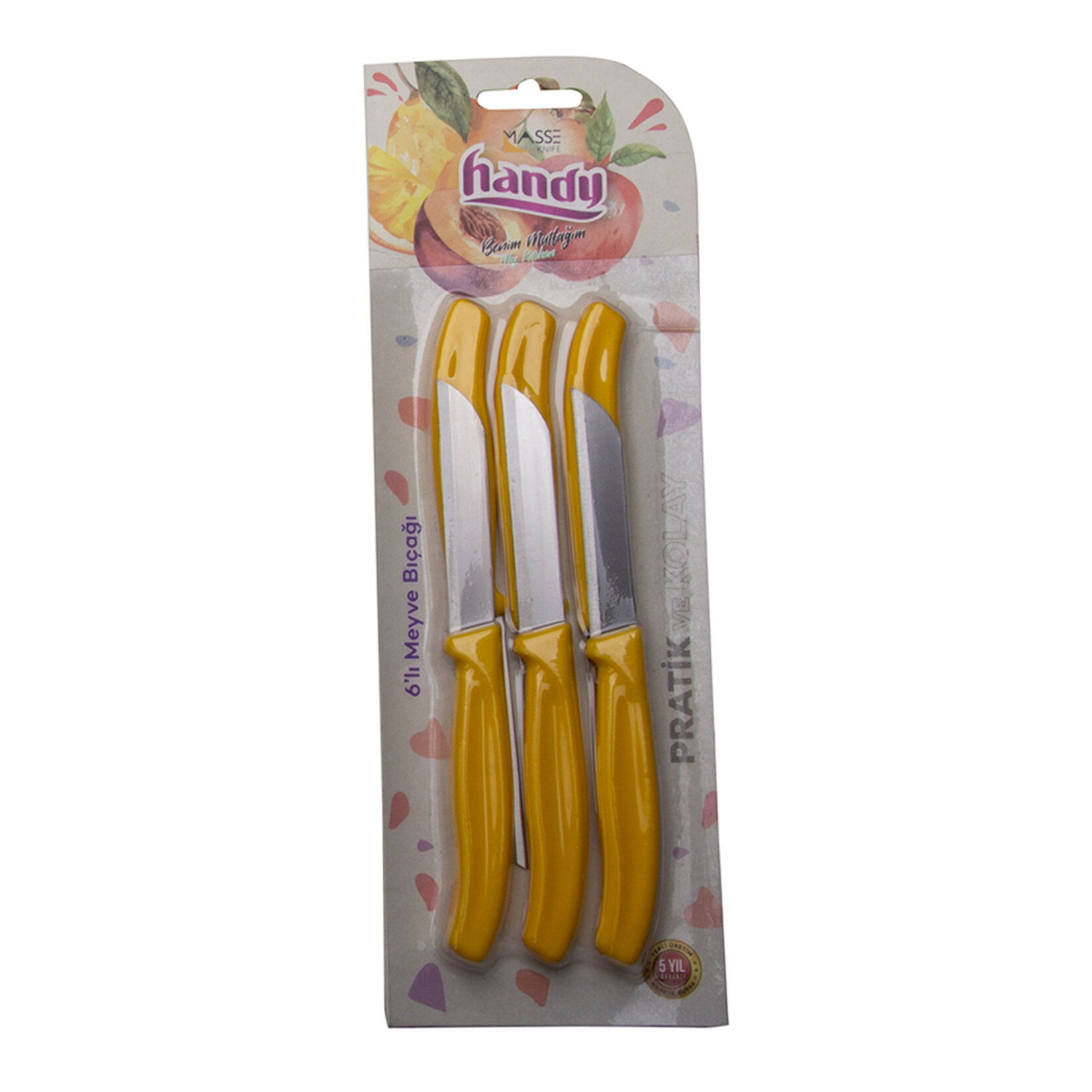 Masse Handy Mix Meyve Bıçağı 6'lı - Görsel 2