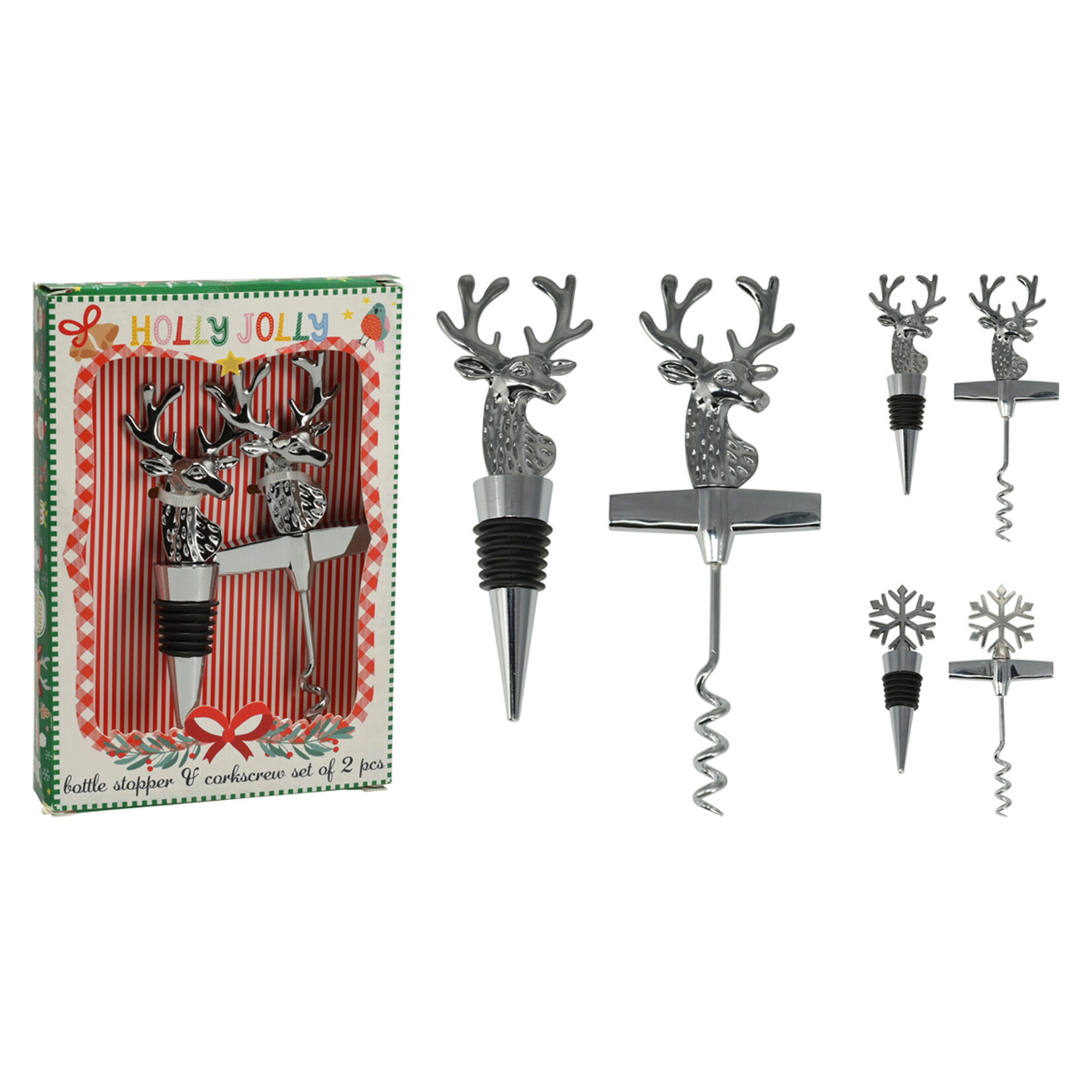 Koopman Şişe Tıpası & Tirbuşon Set