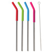 Excellent Houseware Paslanmaz Çelik Silikon Uçlu Pipet Set - Görsel 1