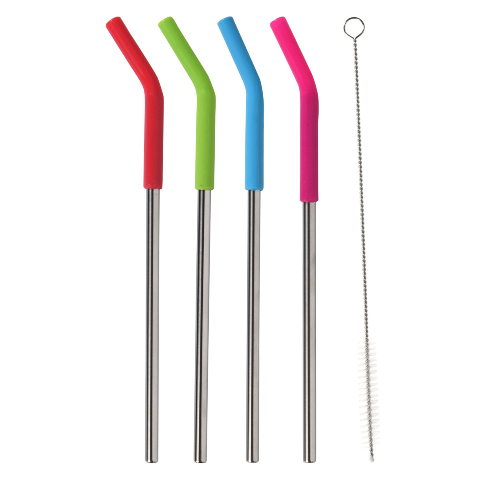 Excellent Houseware Paslanmaz Çelik Silikon Uçlu Pipet Set - Görsel 1