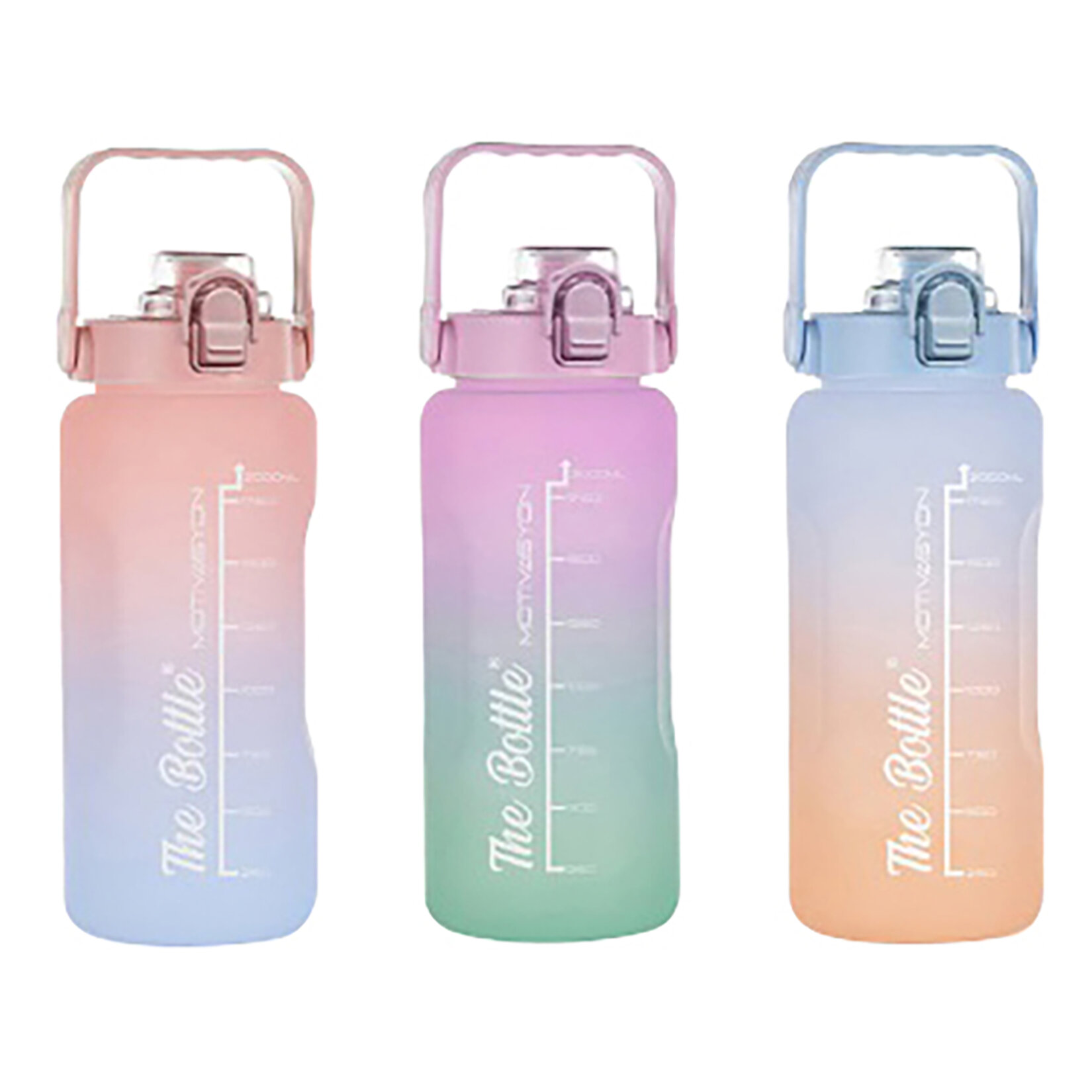 The Bottle Motivasyon Matara 2 Litre