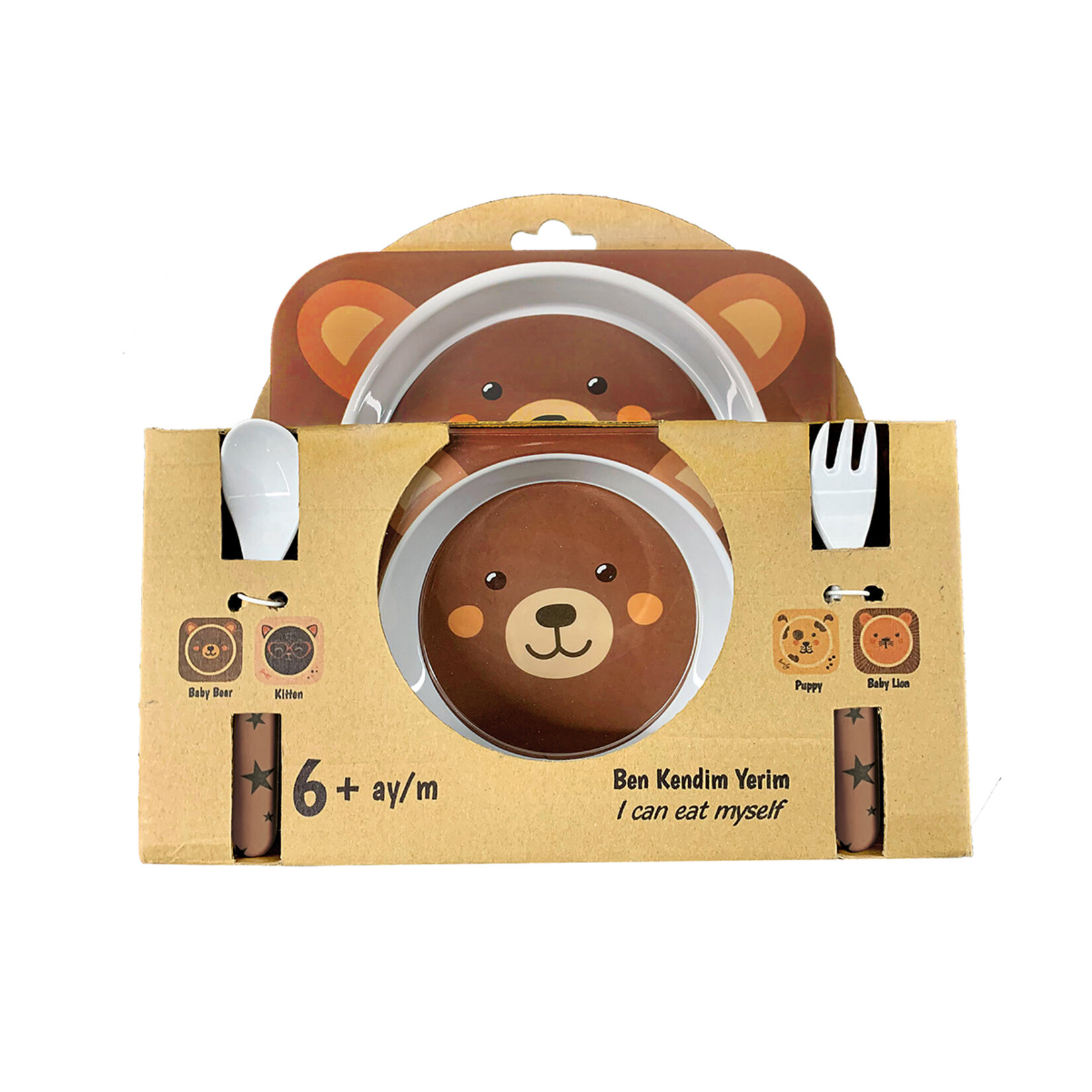 Albayrak Melamin 4'lü Bebek Seti