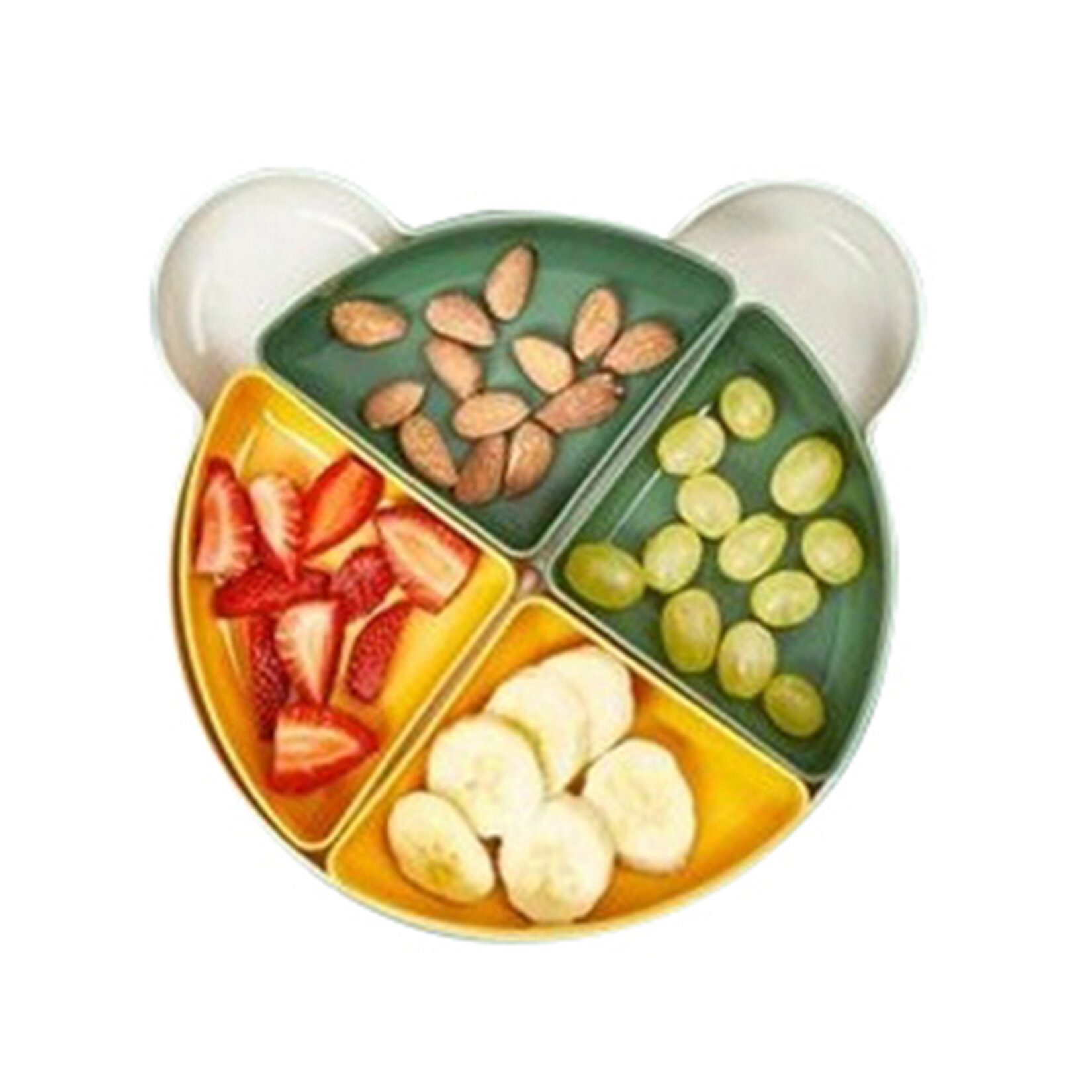 Antonio 4 Bölmeli Çocuk Yemek Tabağı - Görsel 2