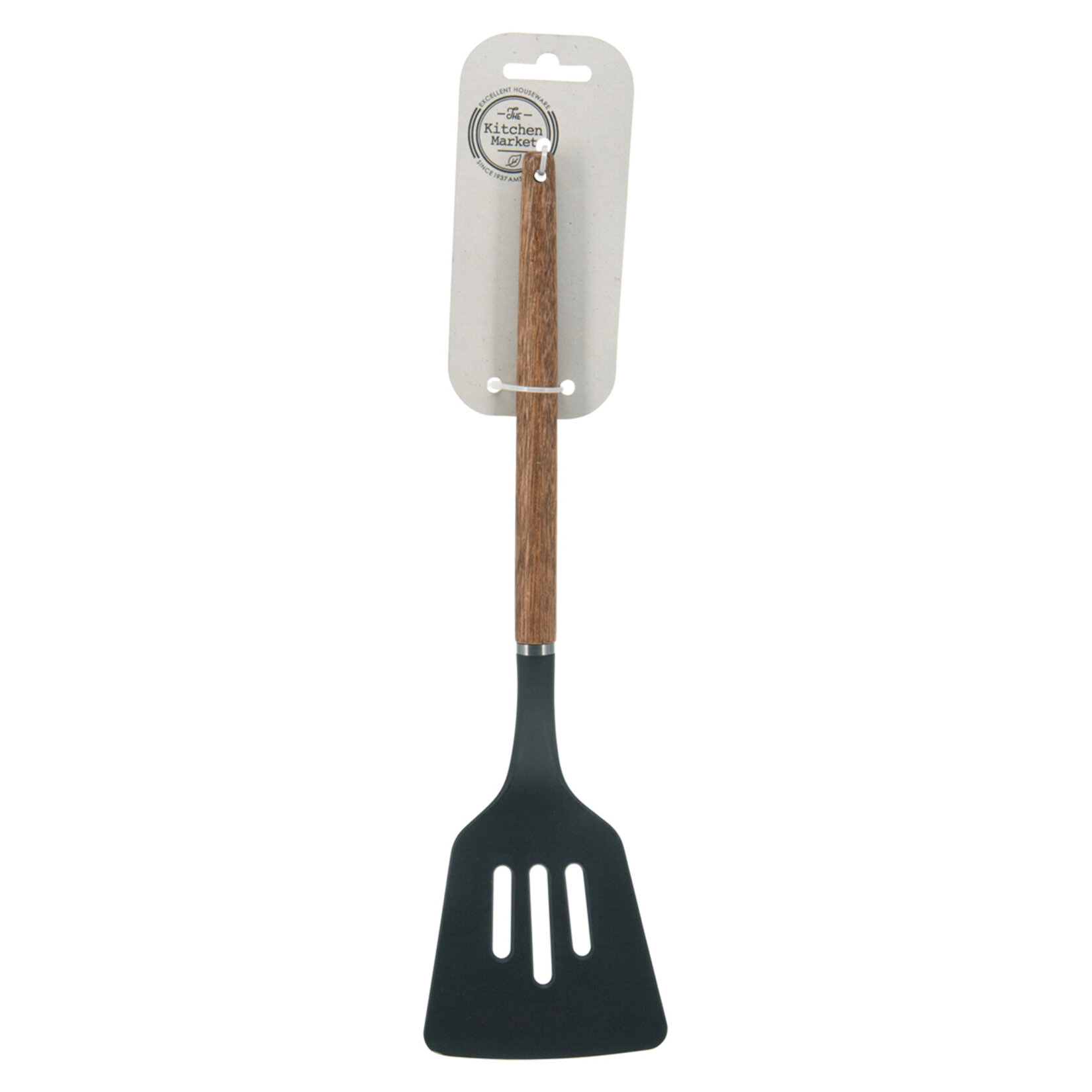 Koopman Ahşap Saplı Plastik Delikli Spatula (101001680)