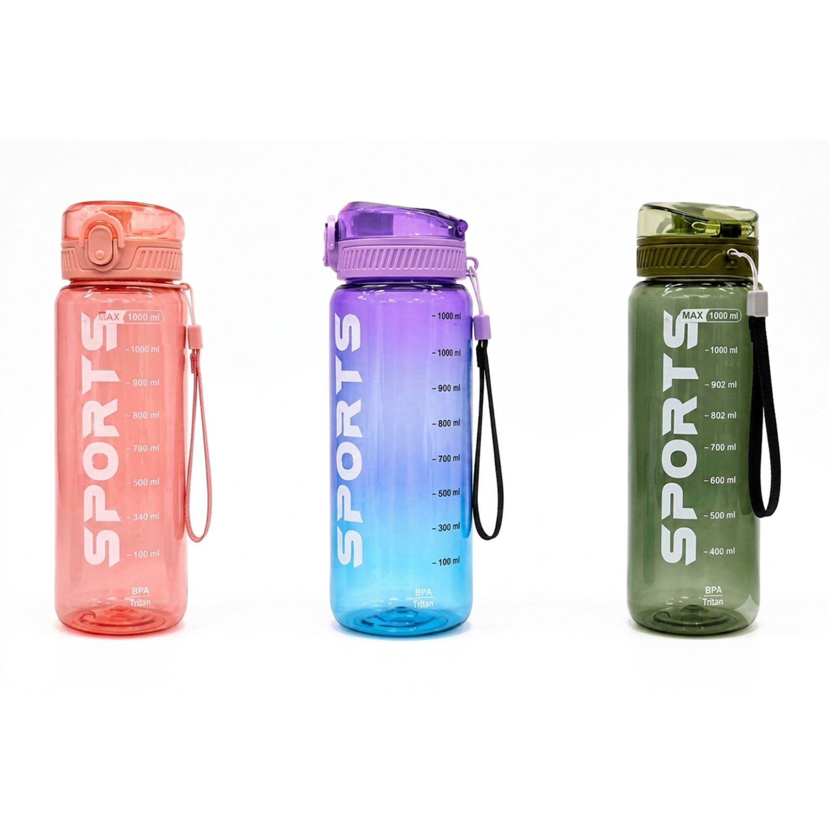 Bee Home Çift Renkli Su Şişesi 900 Ml