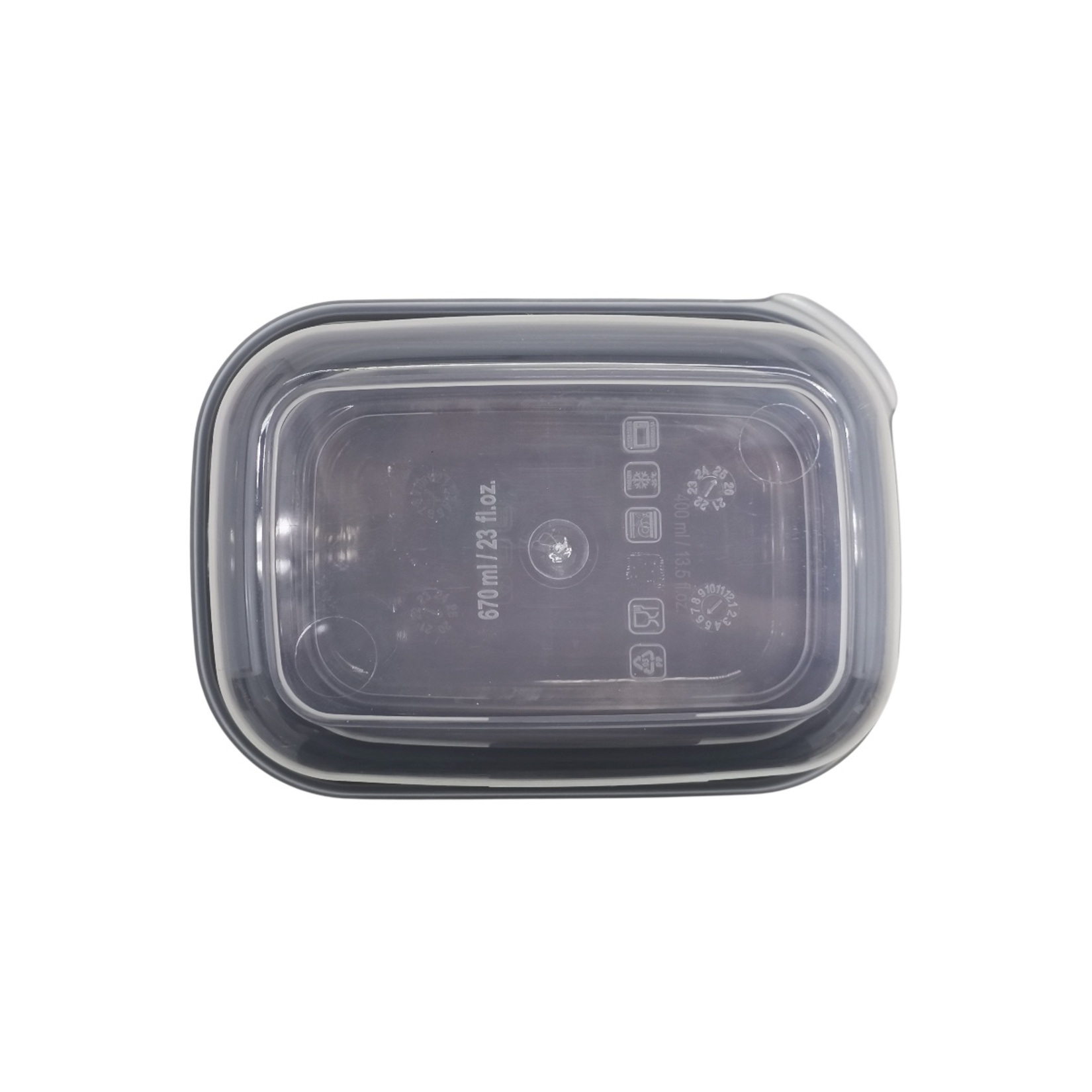 Leva House Saklama Kabı Set 400 Ml-670 Ml 2'li - Görsel 2