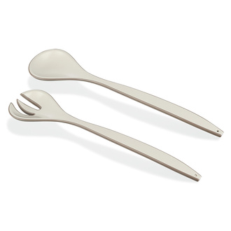 Qlux Ideas L-00491 Çift Renkli Salata Kaşığı 2'li