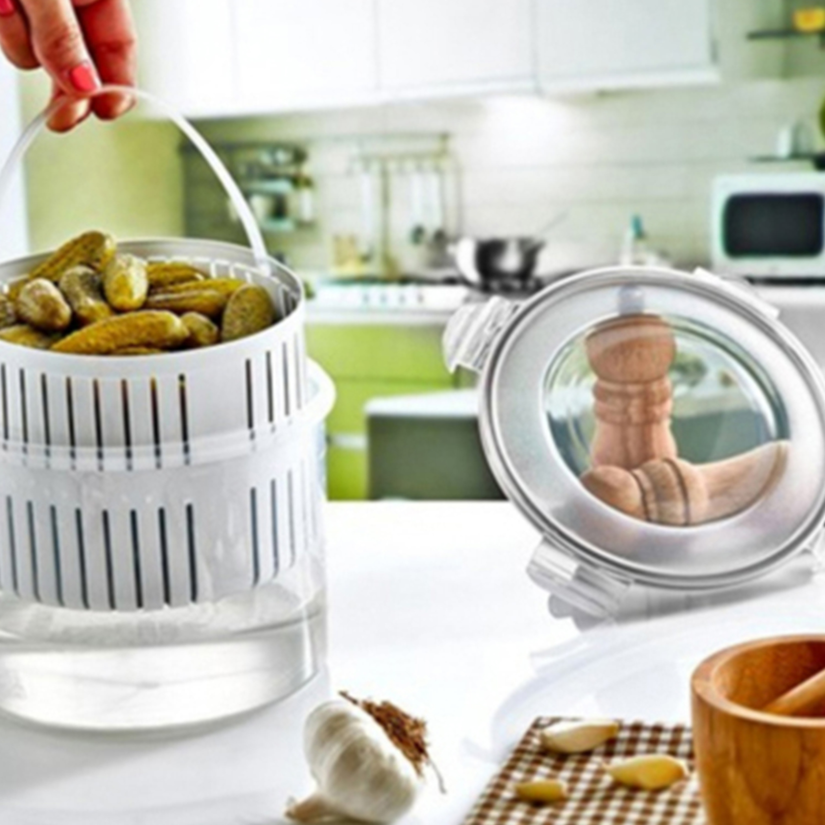 Leva House Fresh Box Turşuluk 2.5 L - Görsel 2