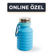 Silicolife Akordiyon Silikon Su Matarası 550 ml - Görsel 1
