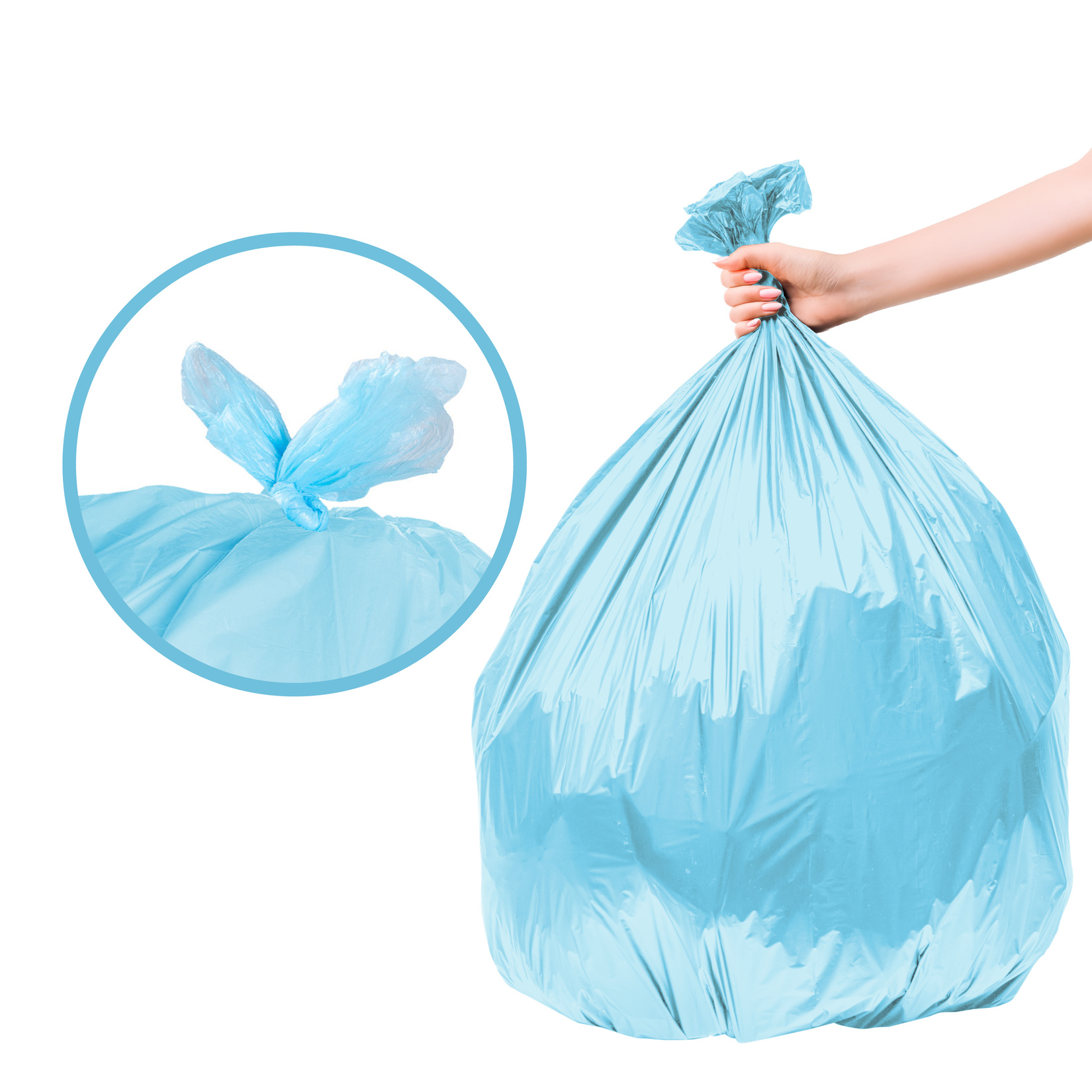 Koroplast Büyük Boy Çöp Torbası 10'lu - Görsel 4