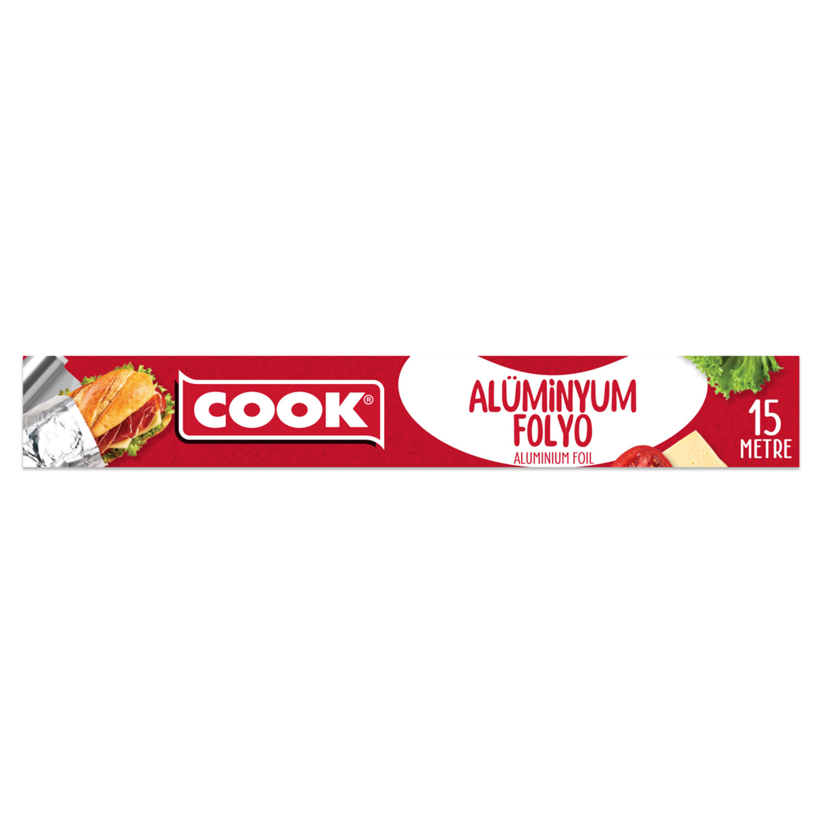 Cook Alüminyum Folyo 15 M - Görsel 1