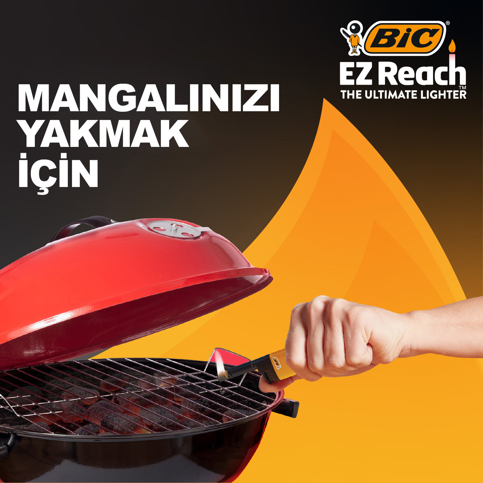 BIC EZ Reach Çok Amaçlı Çakmak - Görsel 3