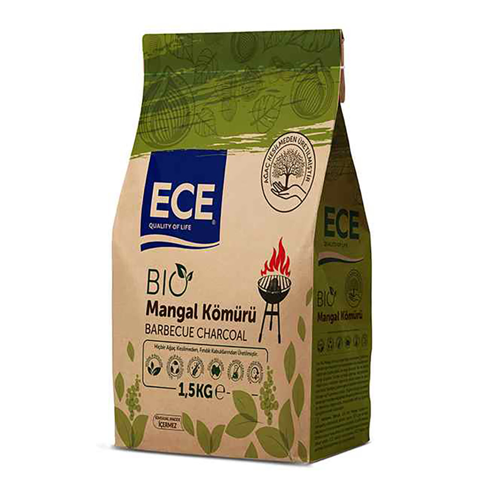 Ece Bio Mangal Kömürü 1.5 Kg