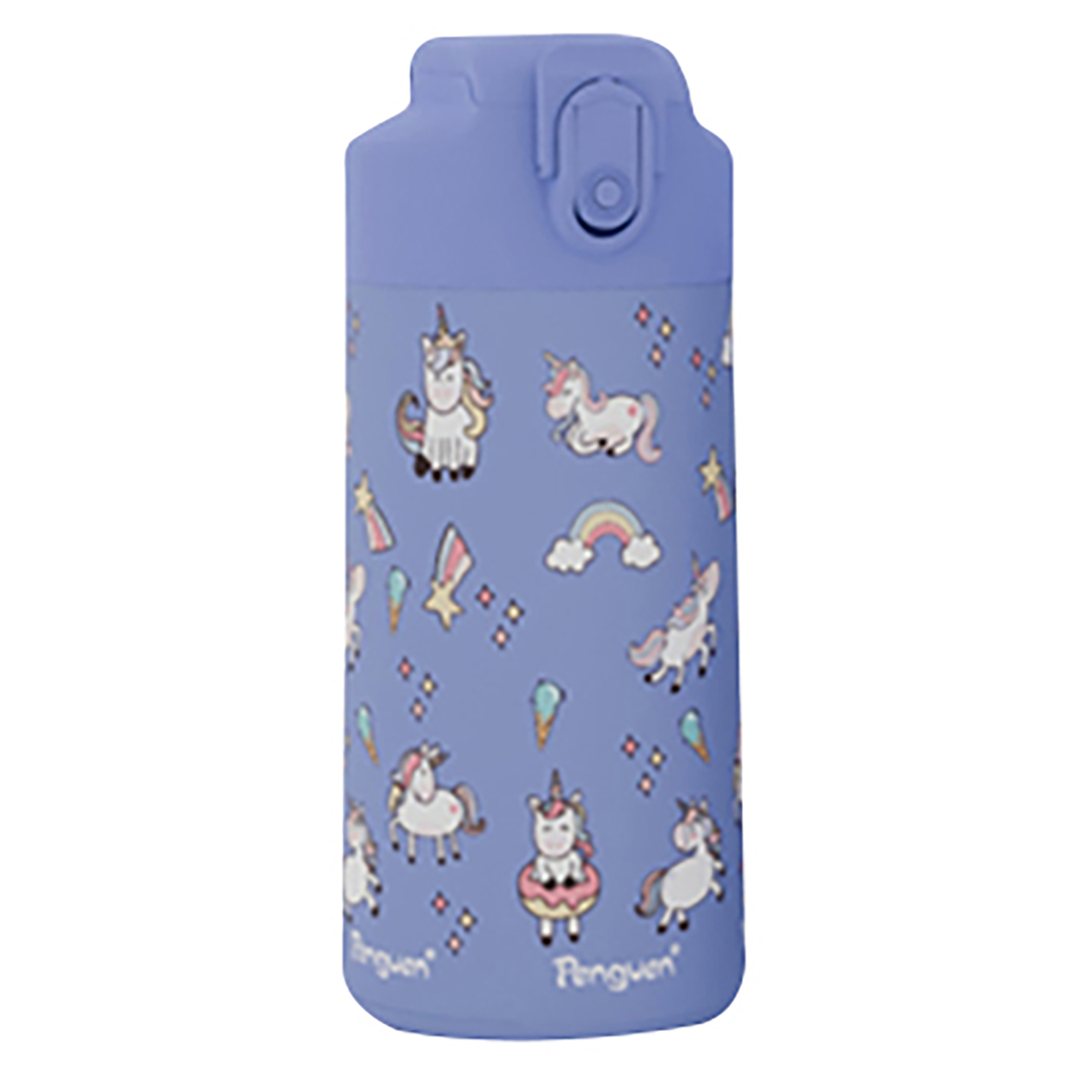 Bienly Çelik Desenli Çocuk Matarası 500 Ml - Görsel 1