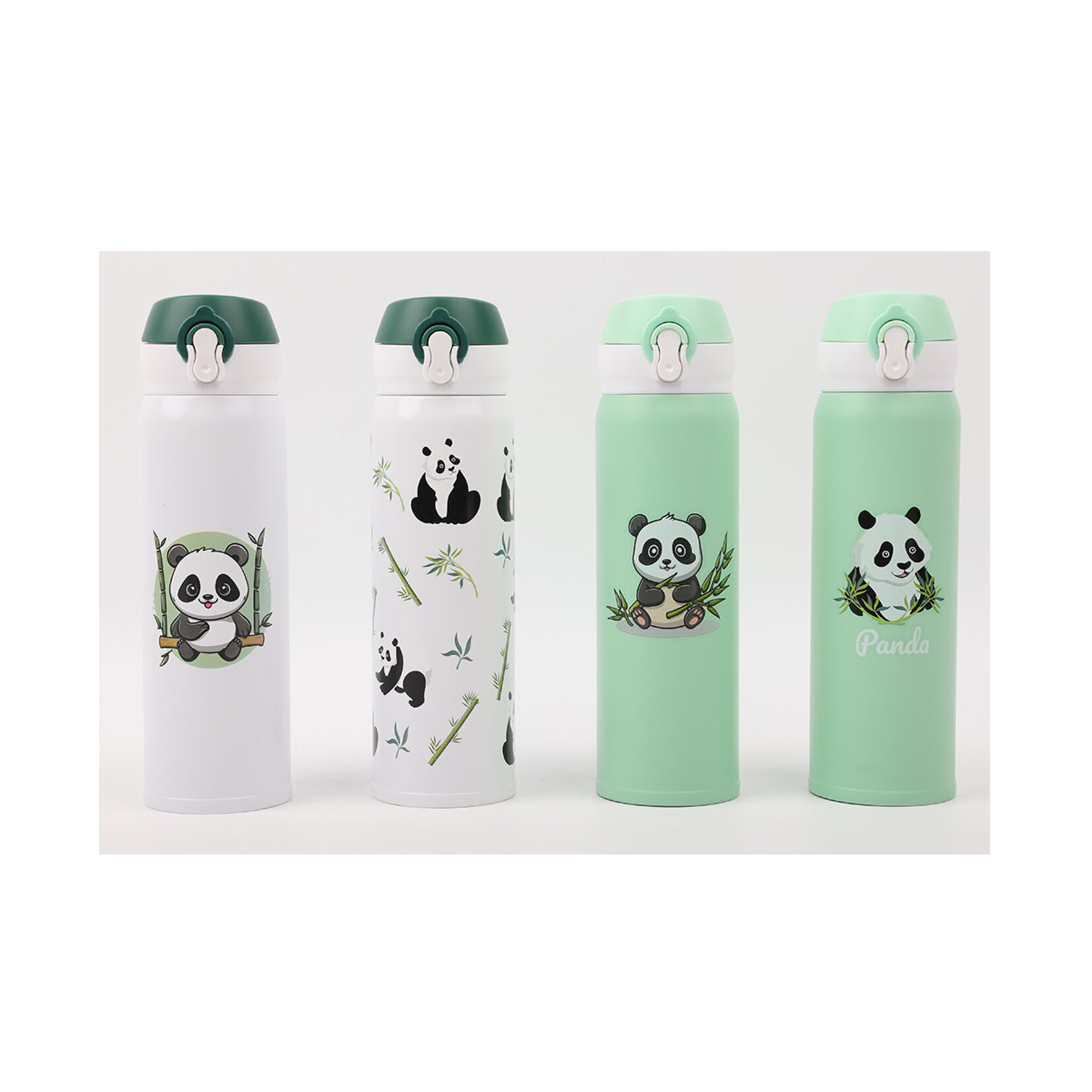 Touch Me Panda Desenli Termos 450 Ml