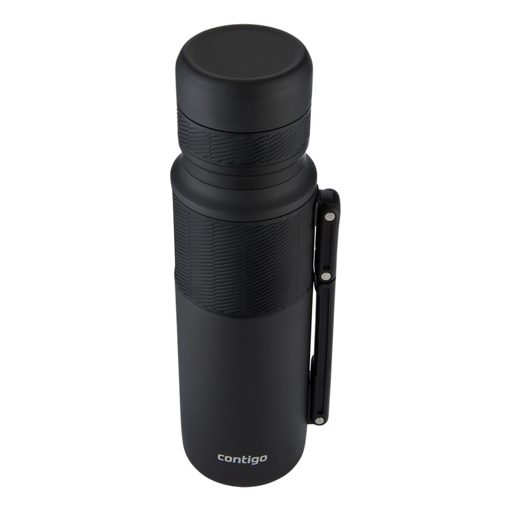 Contigo Thermal Siyah Bardaklı Çelik Termos 1.2 L - Görsel 3