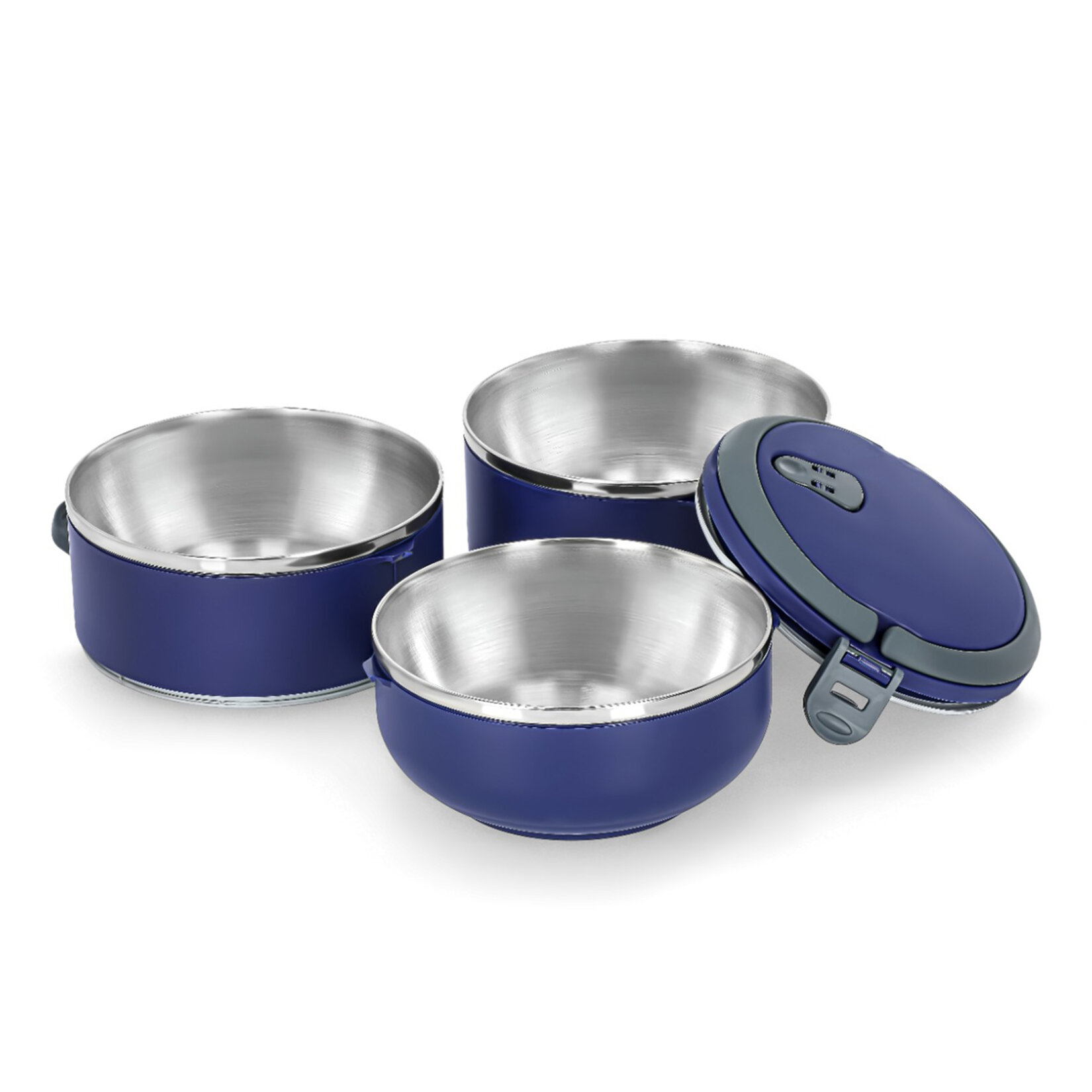 Penguen Sızdırmaz Çelik Sefer Tası 2'li - Görsel 4