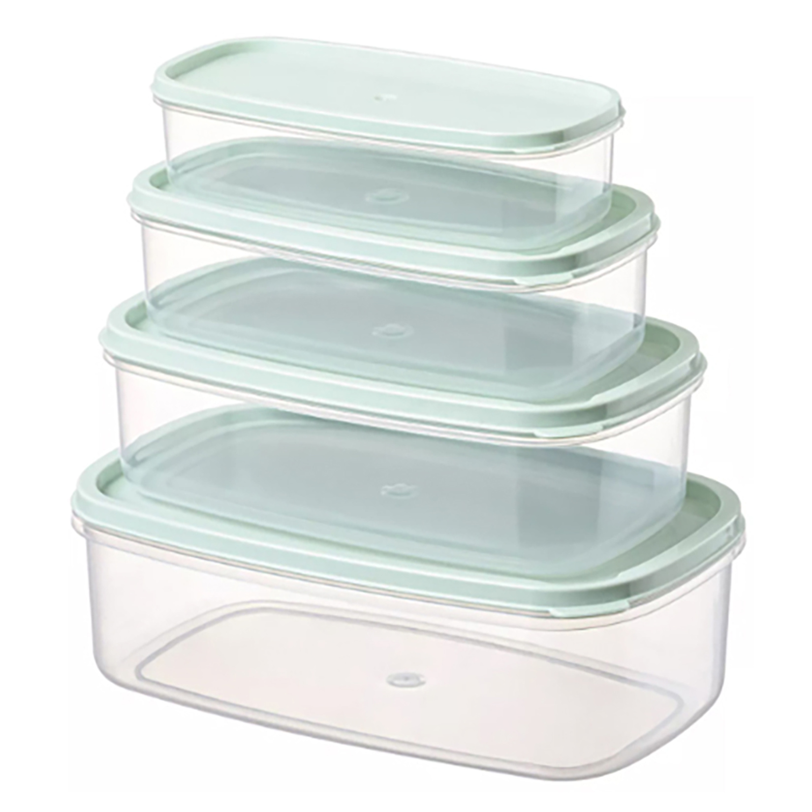 Leva House Saklama Kabı 4'lü Set (250 Ml, 500 Ml, 750 Ml, 1200 Ml)