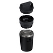 Stanley Cafe To-go Mug Termos Bordo Siyah 0,23 L - Görsel 2