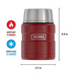 Thermos Sk3000 Stainless King Kırmızı Yemek Termos 0.47 L - Görsel 3