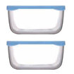 Paşabahçe Snow Box Saklama Kabı 2'li Set 420 cc - Görsel 1
