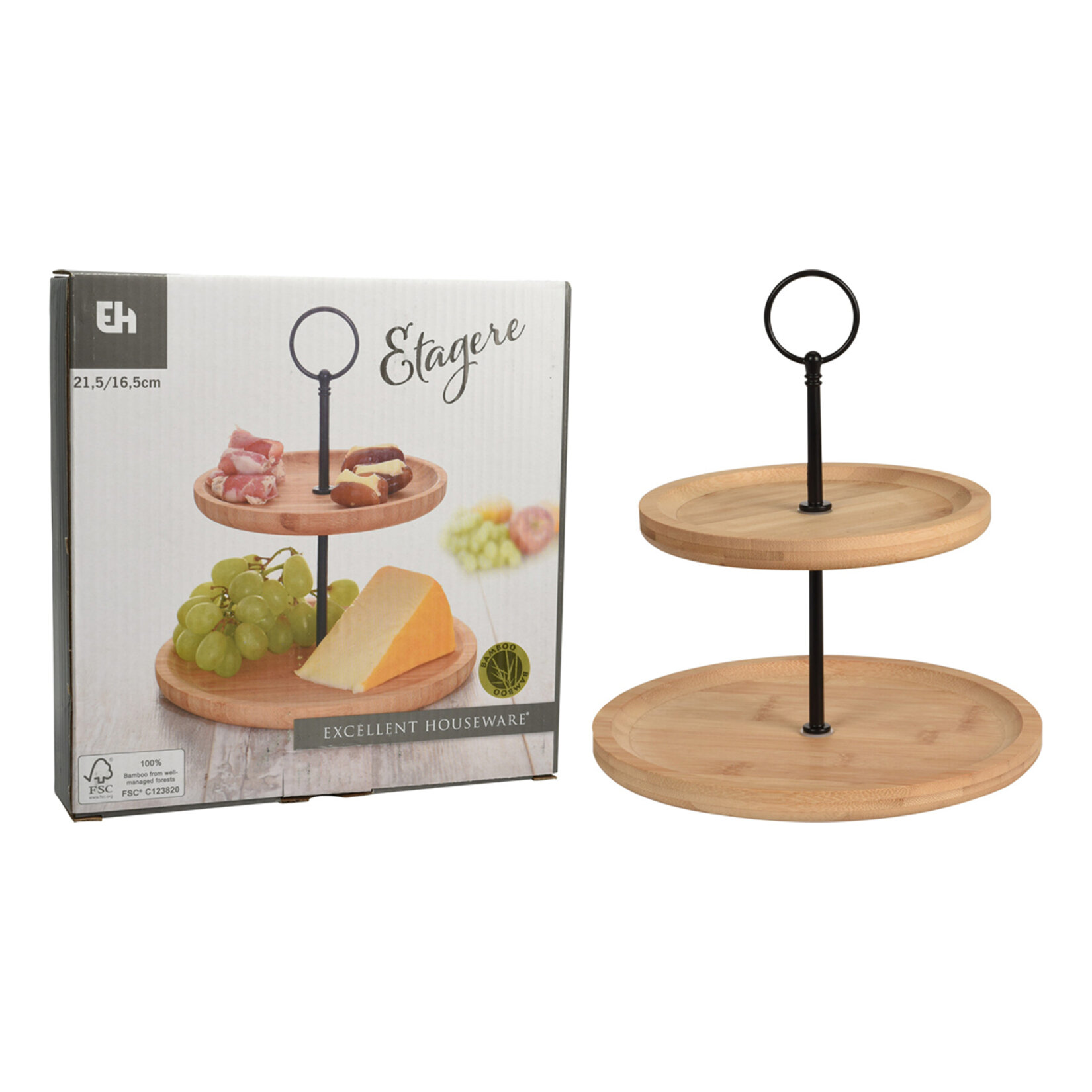 Koopman Ahşap Katlı Sunumluk