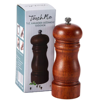 Touch Me Ahşap Tuz Karabiber Değirmeni