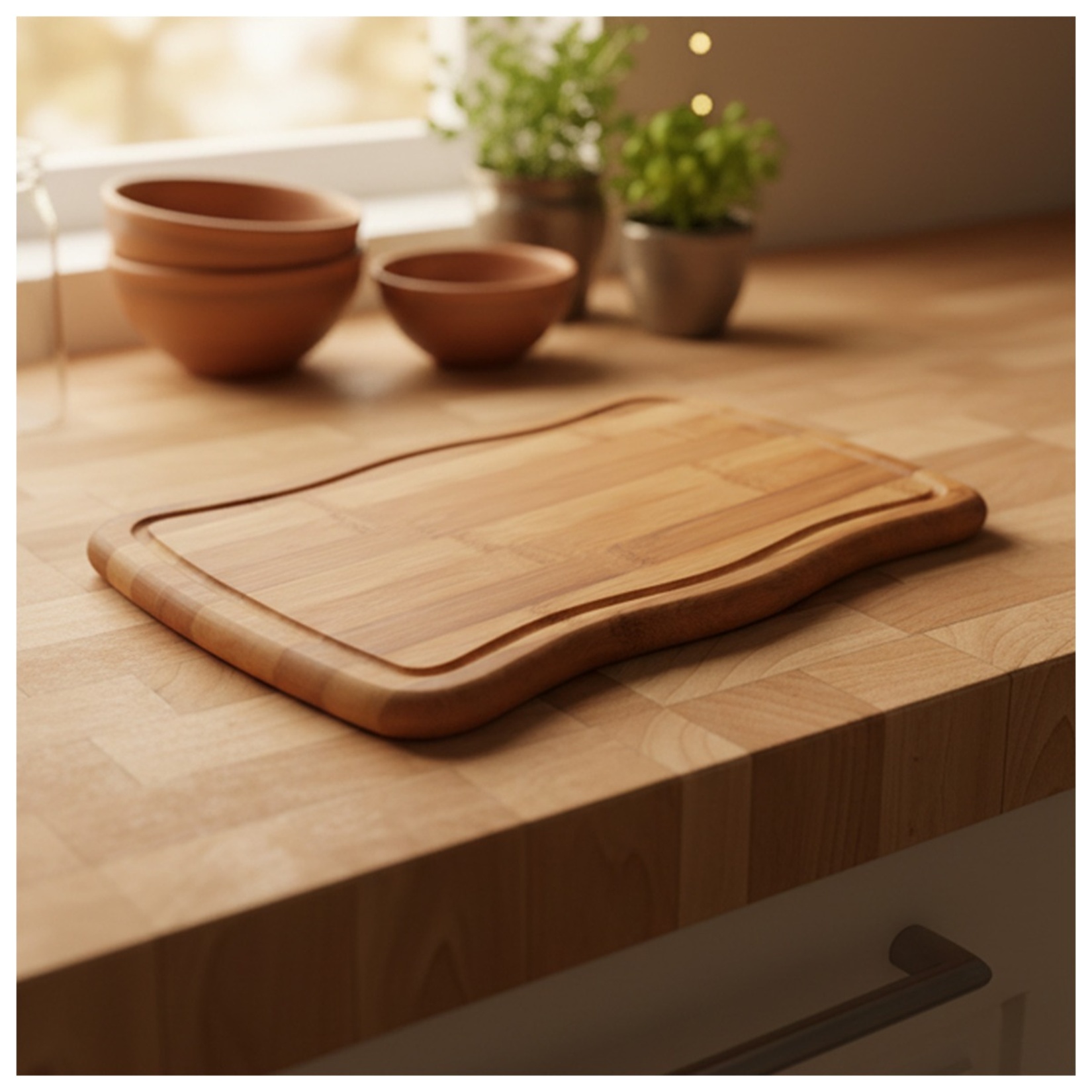 Bambum Gustav Kesme Steak Tahtası 35x21 Cm - Görsel 2