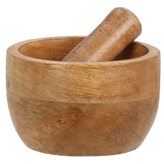 Excellent Houseware Ahşap Havan Seti