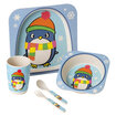 Touch Me Bamboo Fiber Çocuk Yemek Seti - Görsel 1