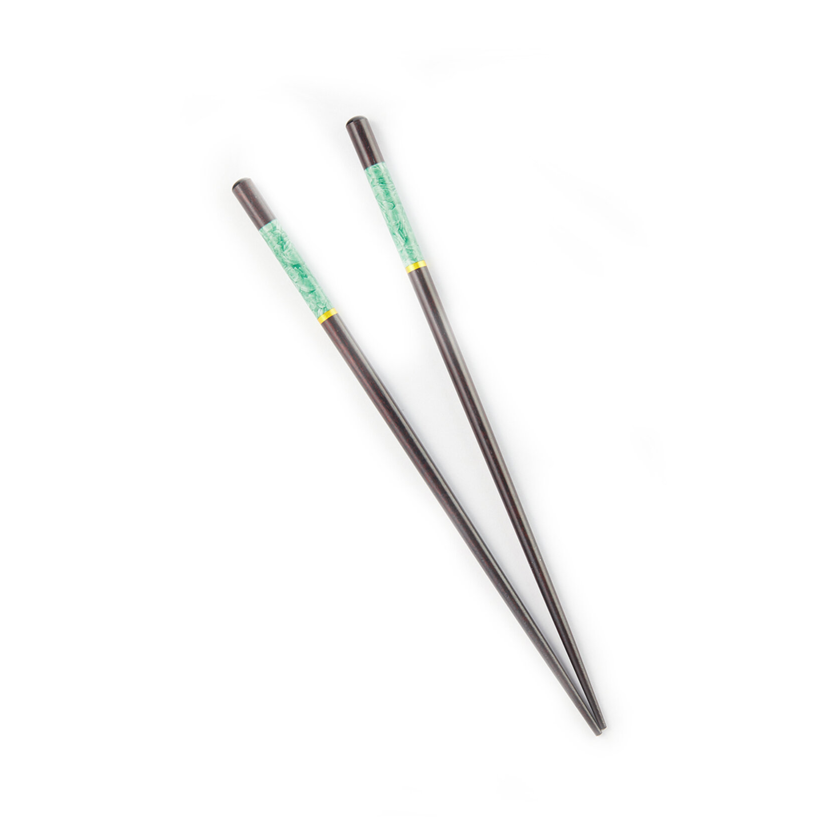 Gaıshı Chopstıck Çin Çubuğu Siyah-yeşil 24Cm