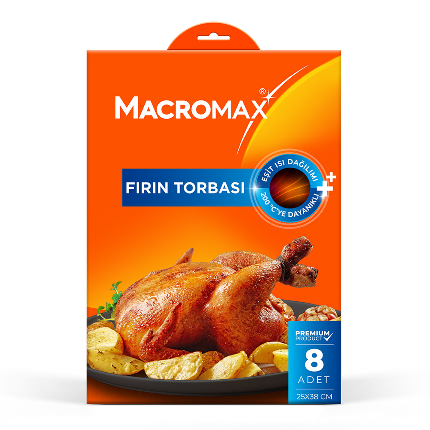 Macromax Fırın Torbası 8 Adet - Görsel 1