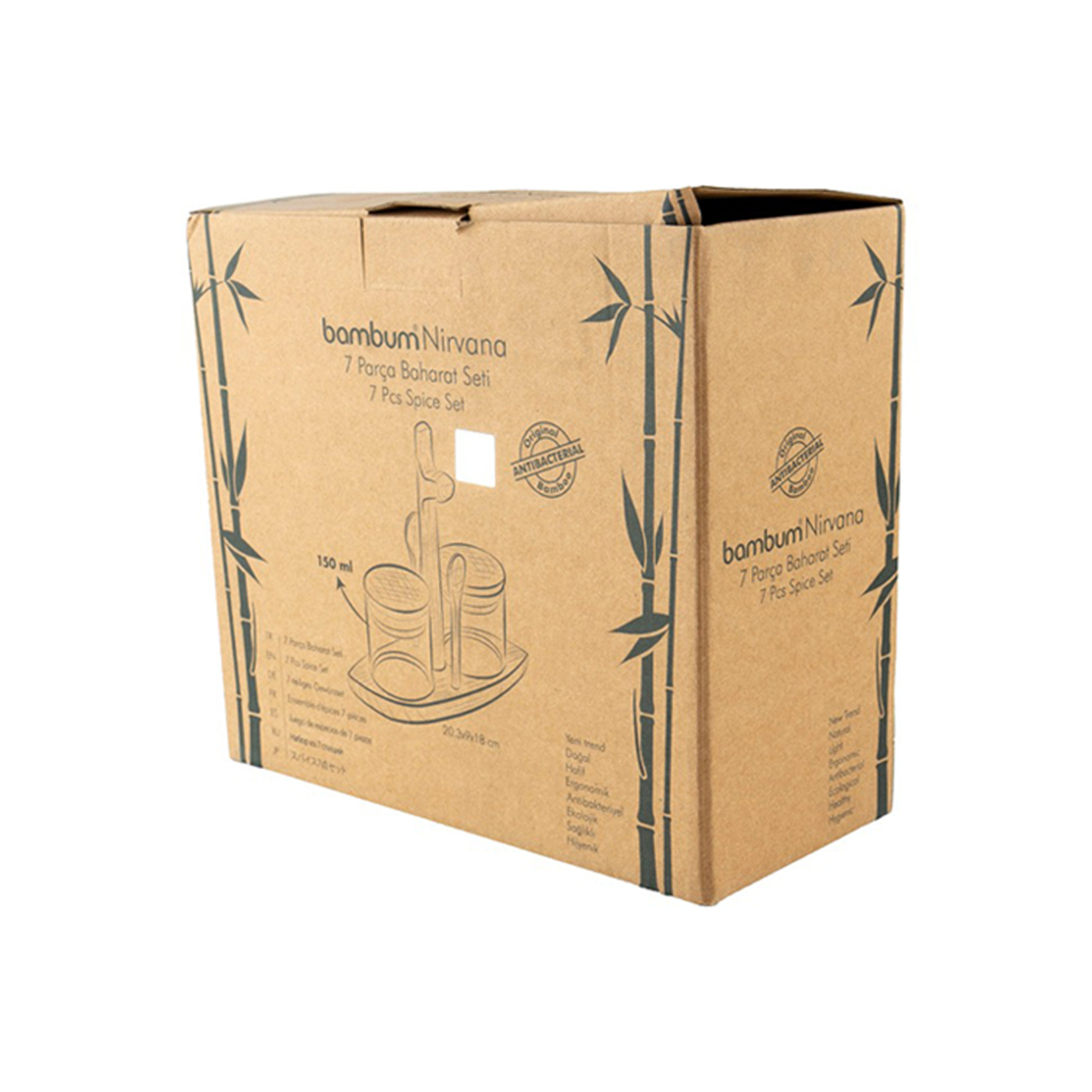 Bambum Nirvana Baharat Seti 7 Parça - Görsel 2