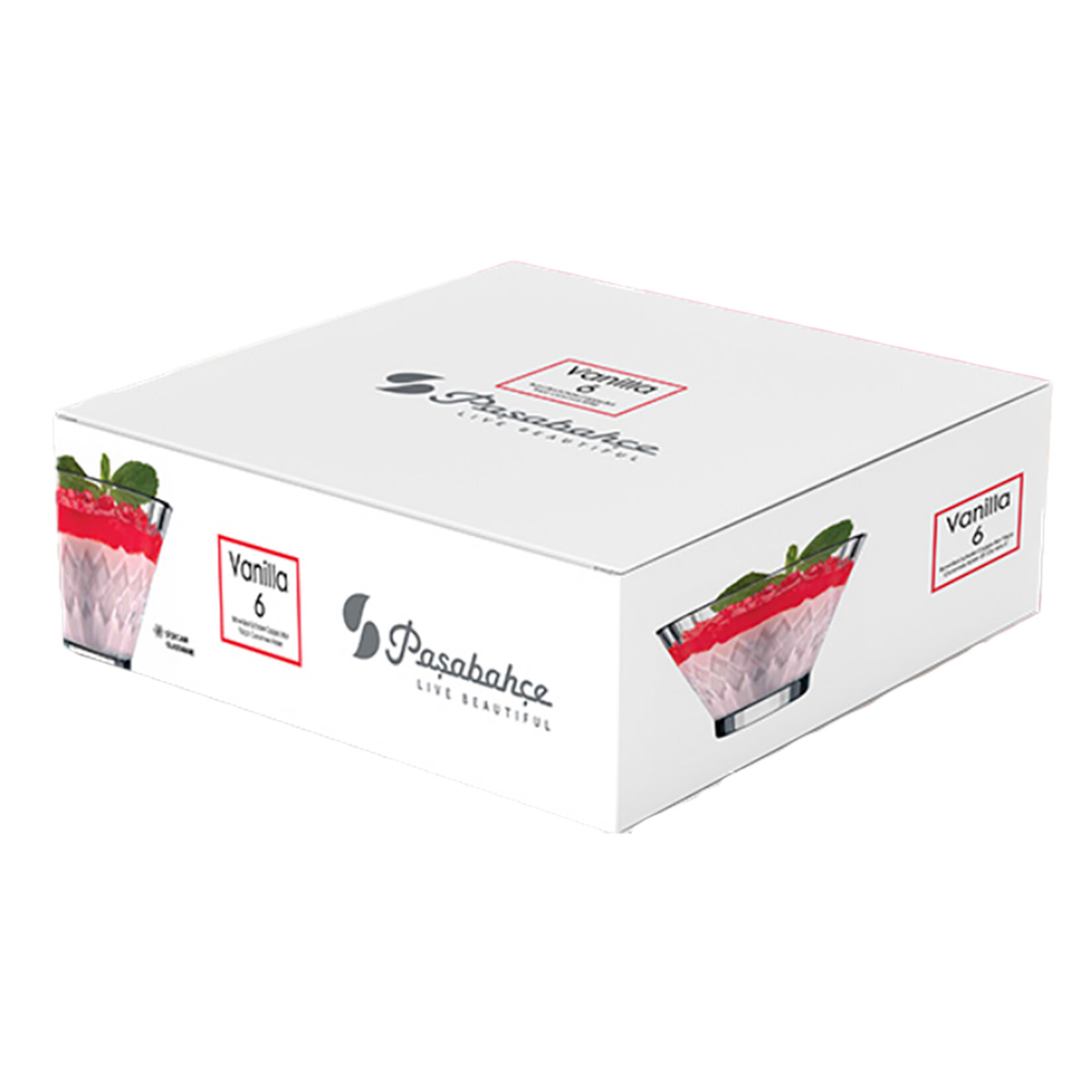 Paşabahçe Vanilla 6'lı Kase 320 Cc