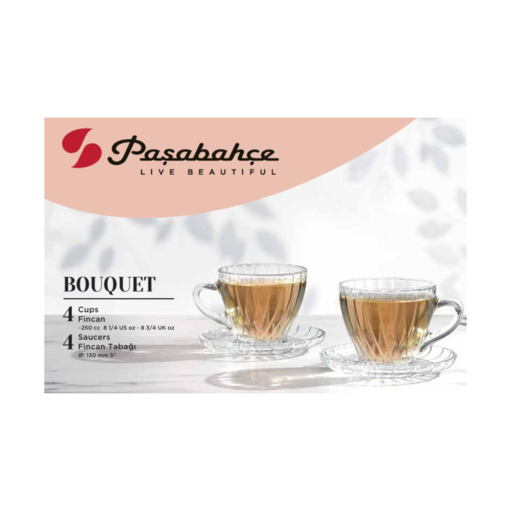 Paşabahçe Bouquet Fincan Takımı