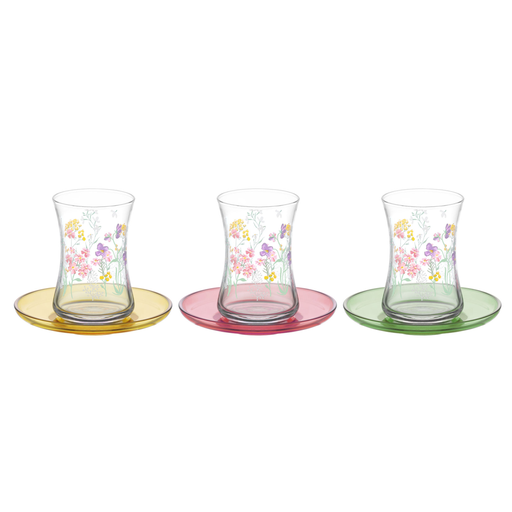 Lav Blooms Çay Seti 12 Parça