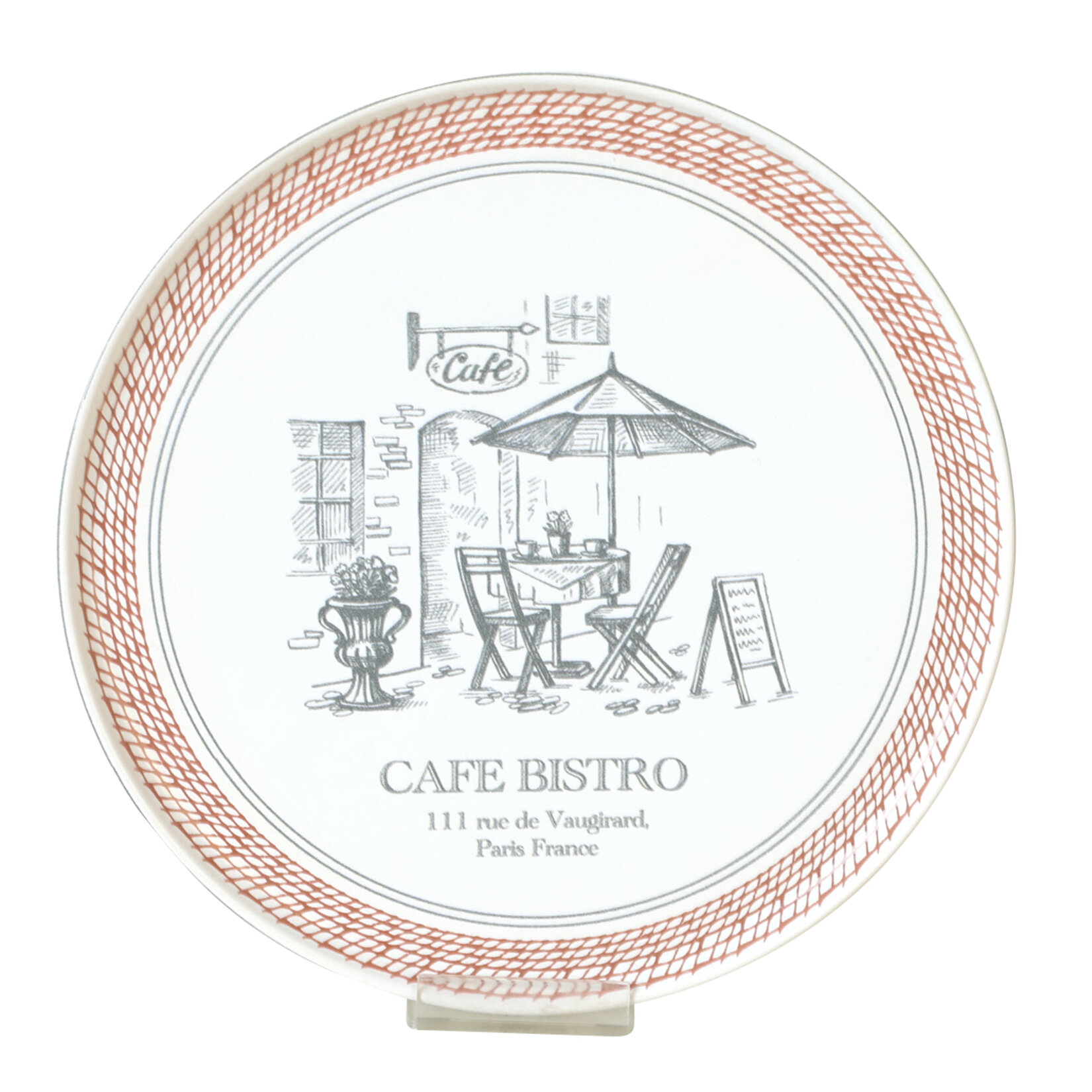 Keramika Seramik Servis Tabak Cafe Bistro 25 Cm