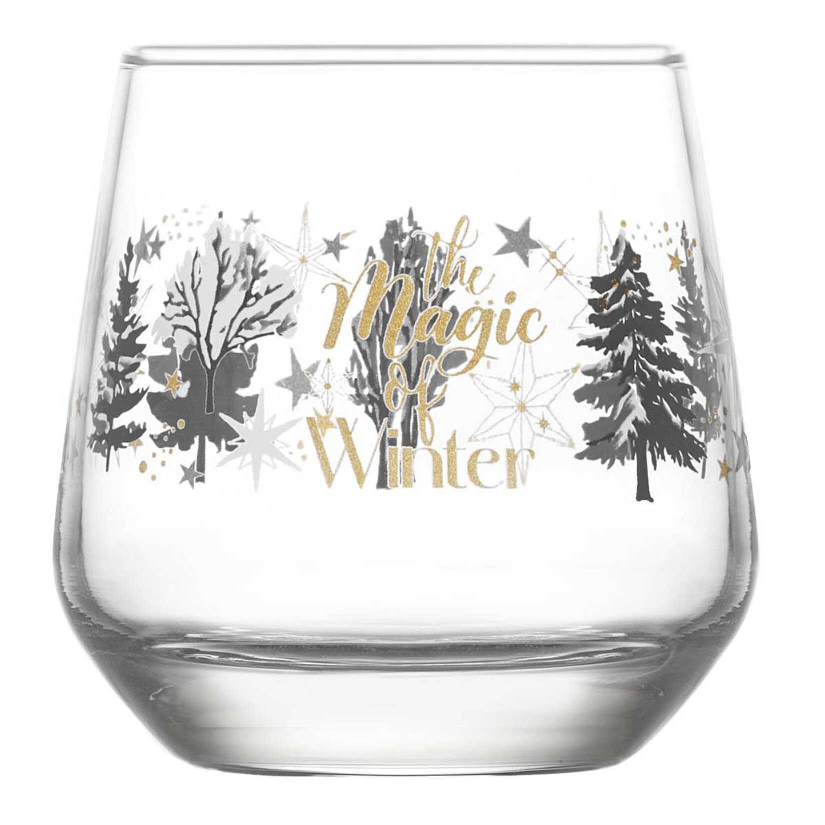 Lav Magic Winter Lal 3'lü Kahve Yanı Su Bardak