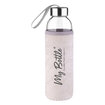 My Bottle Peluş Kılıflı Cam Matara 1 L - Görsel 2