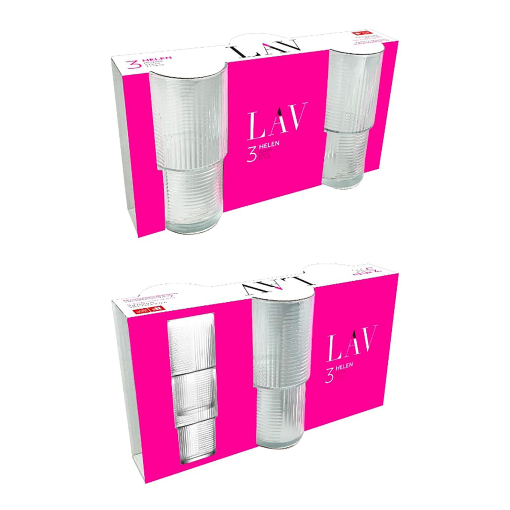 Lav Helen Meşrubat Bardağı 3'lü 515 Cc