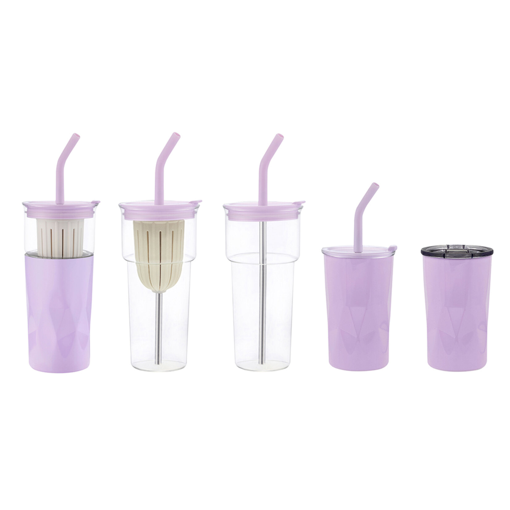 My Bottle 5In1 Pipetli Mug - Görsel 1