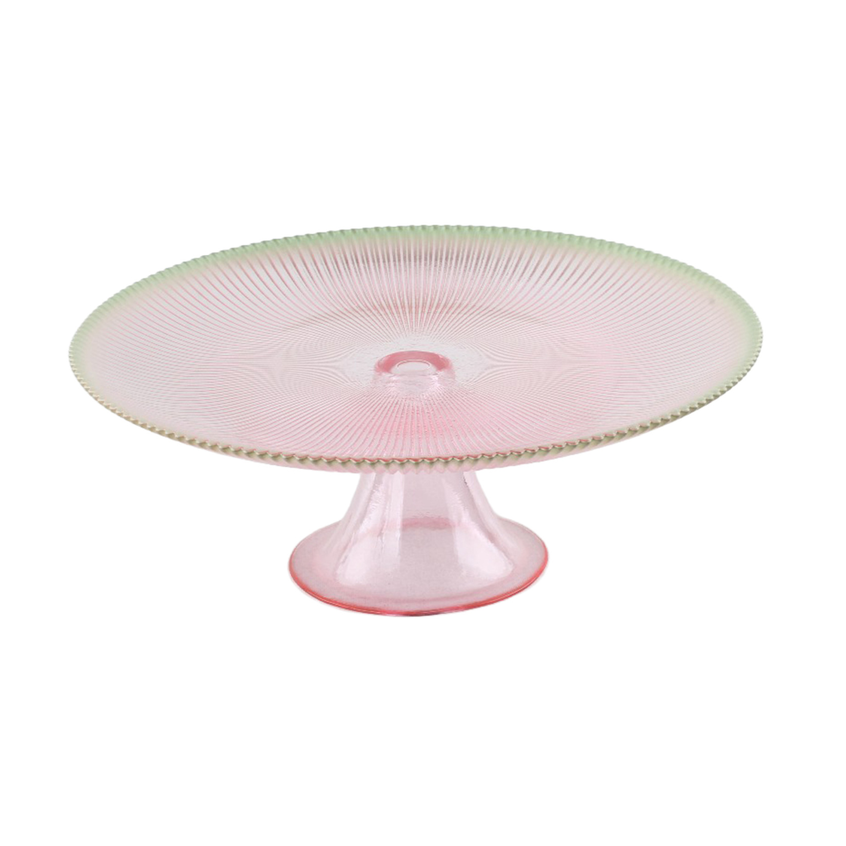 Akcam Paris Pink Ayaklı Tabak 28 Cm