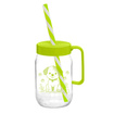Herevin Desenli Pipetli Kulplu Bardak 370 Ml - Görsel 2