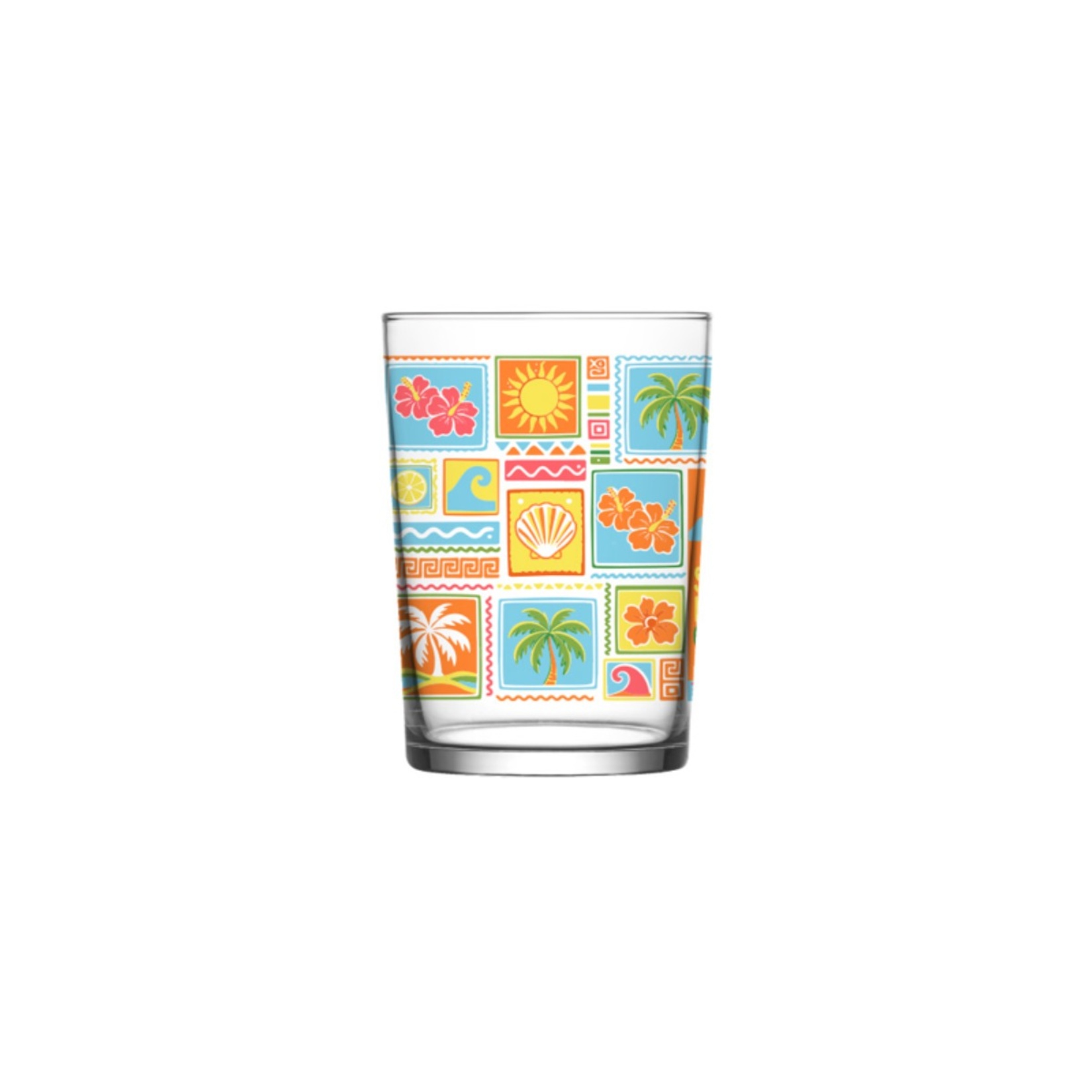 Lav Bodega Yaz Desenli Meşrubat Bardağı 510 Ml