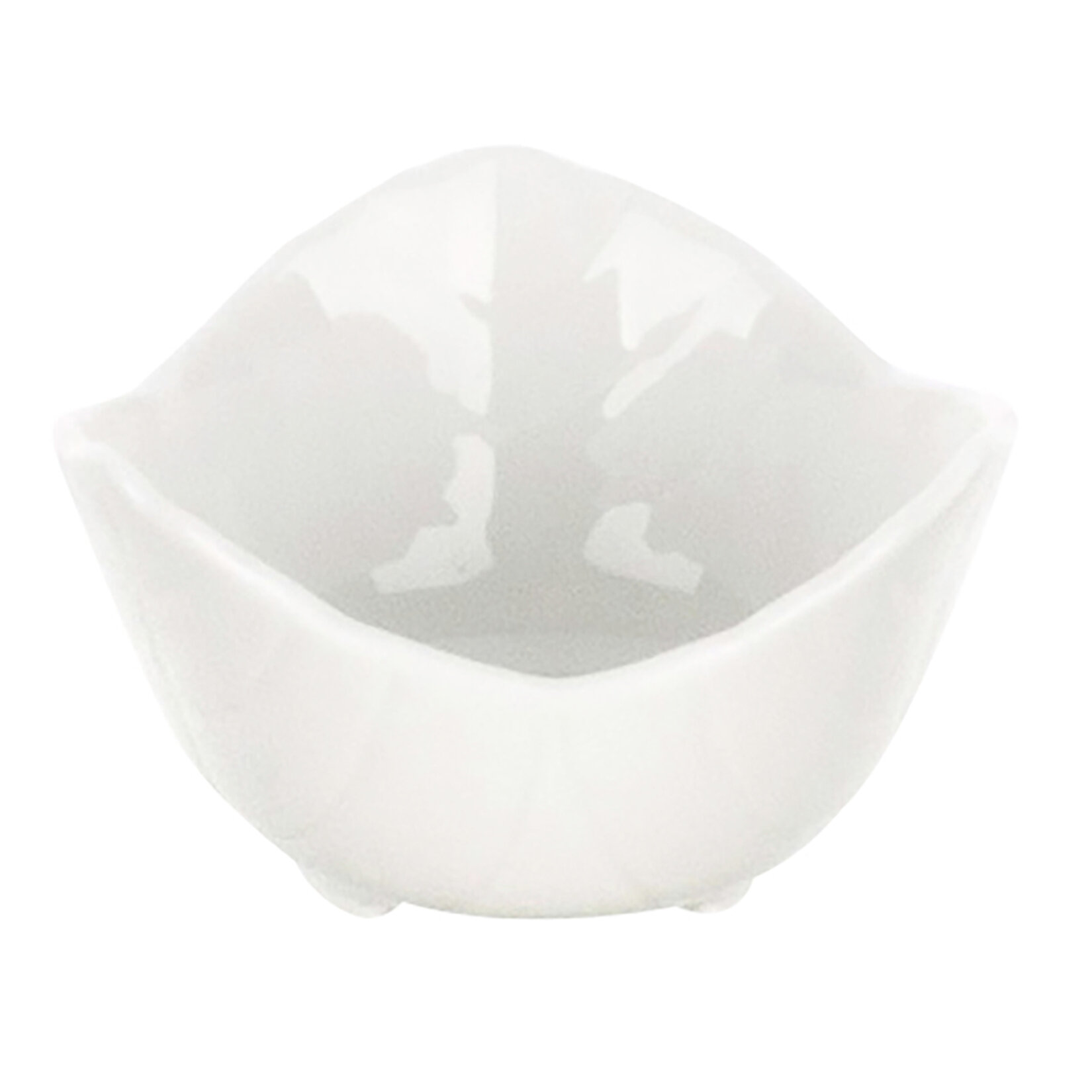 Ultraform Porselen Ayaklı Çiçek Kase 10 Cm