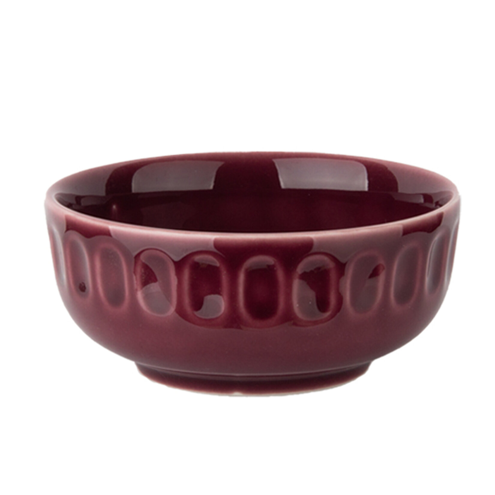 Tulu Porselen Seda Kase 10 Cm Mürdüm