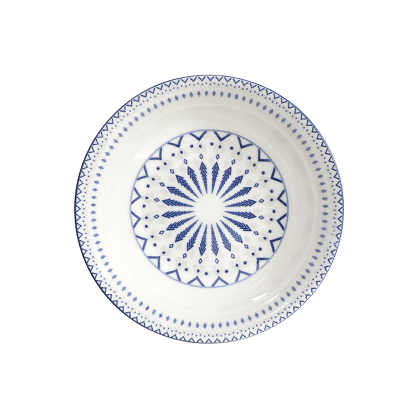 Güral Porselen Digibone Serisi Etnik Çukur Tabak 17 Cm