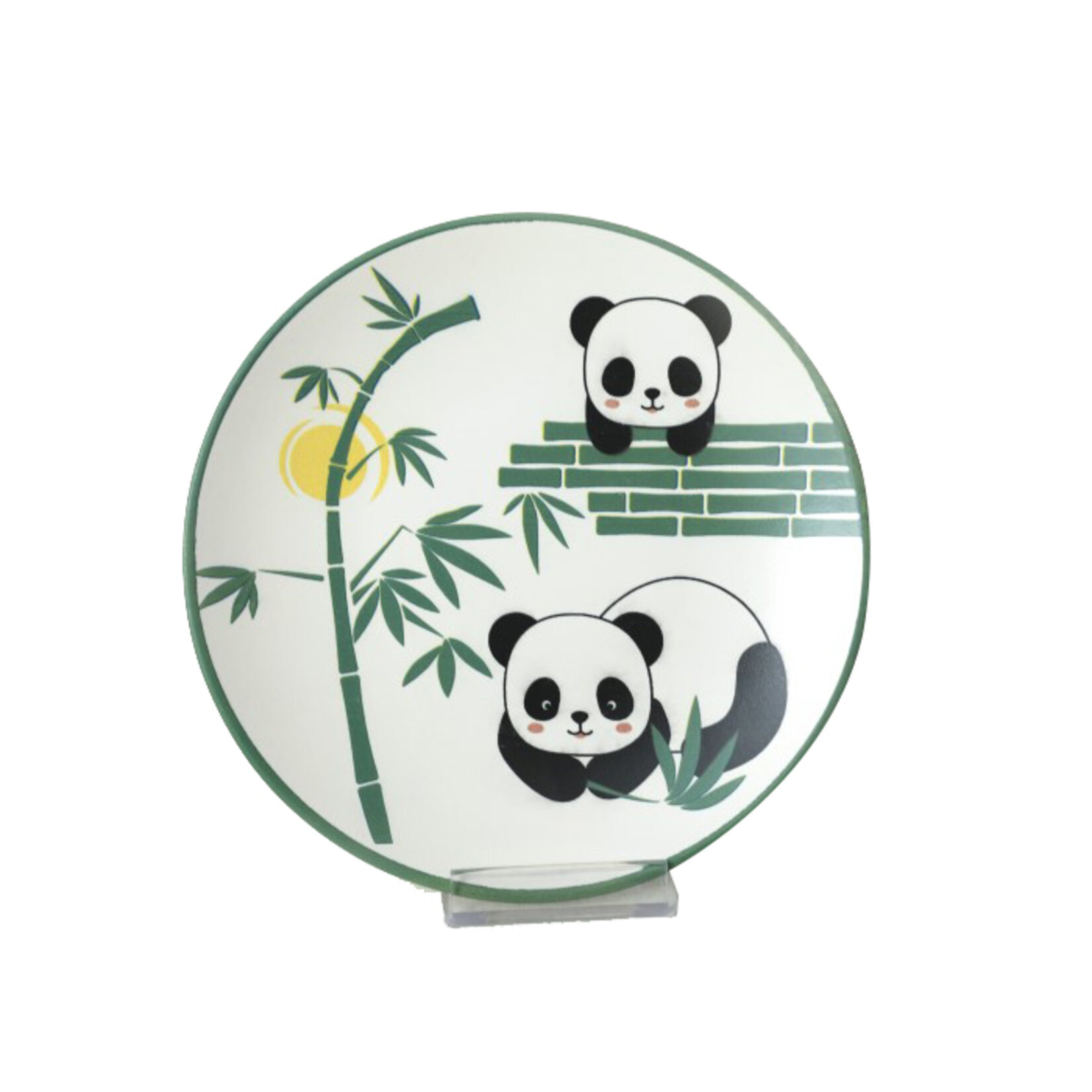 Keramika Seramik Pasta Tabak Çocuk Dekor 20 Cm - Görsel 1