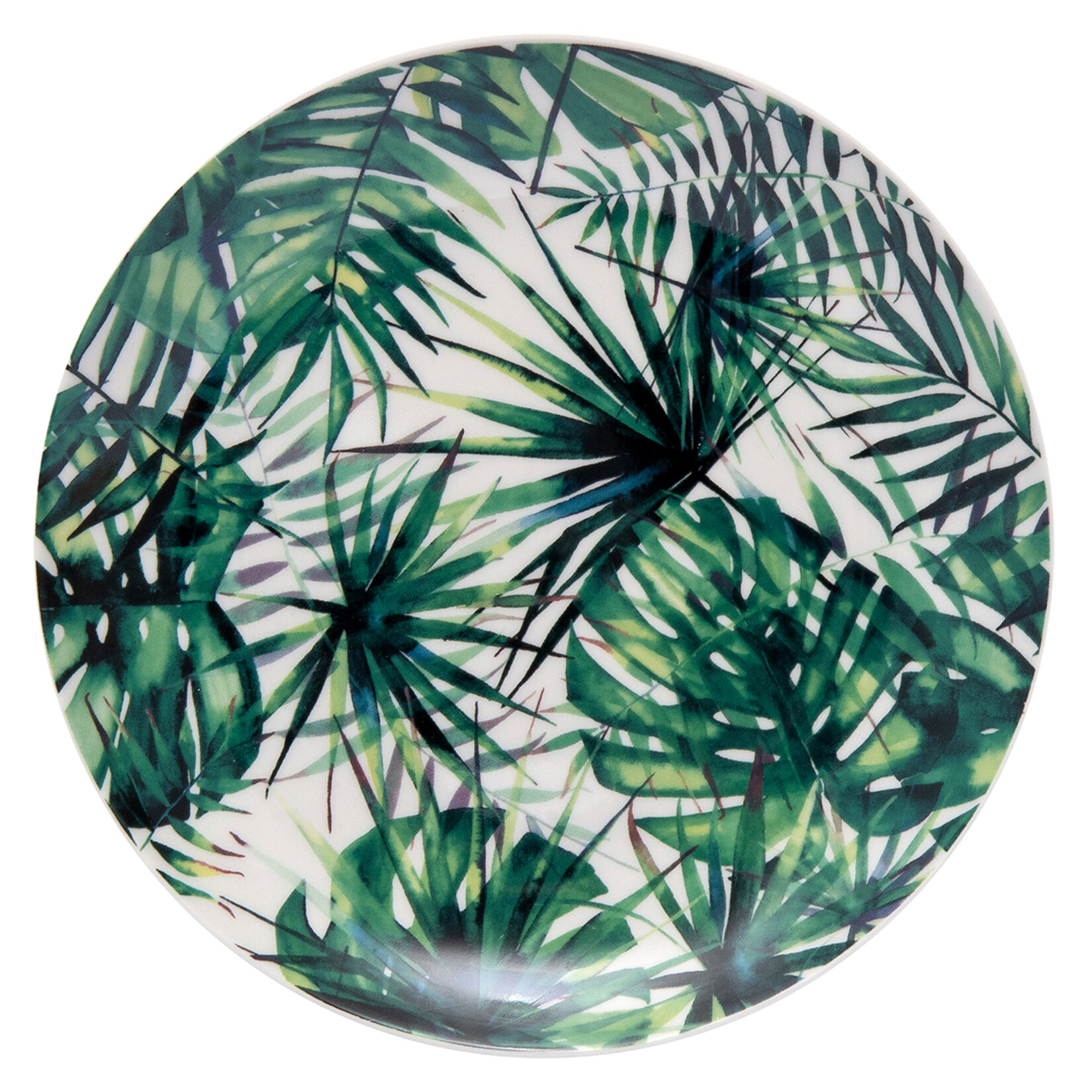 Touch Me Palmiye Desenli Tabak 19Cm